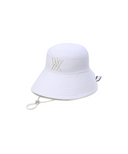 Women's Split-Back Bucket Hat - White