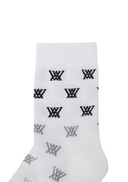 Women's Gradation Socks - White