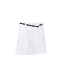 Anew Golf Women's SM Incision Pleated Half Pants - White