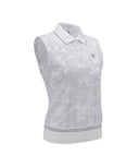 Women's New Camouflage Sleeveless - White