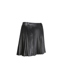 Anew Golf Women's SP Leather Like Pleated Skirt - Black