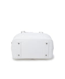 Unisex Small Loop Tote Bag - White