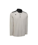 Men's Collar Combination L/TS - Beige