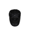 Women's Monogram Wide Ball Cap - Black