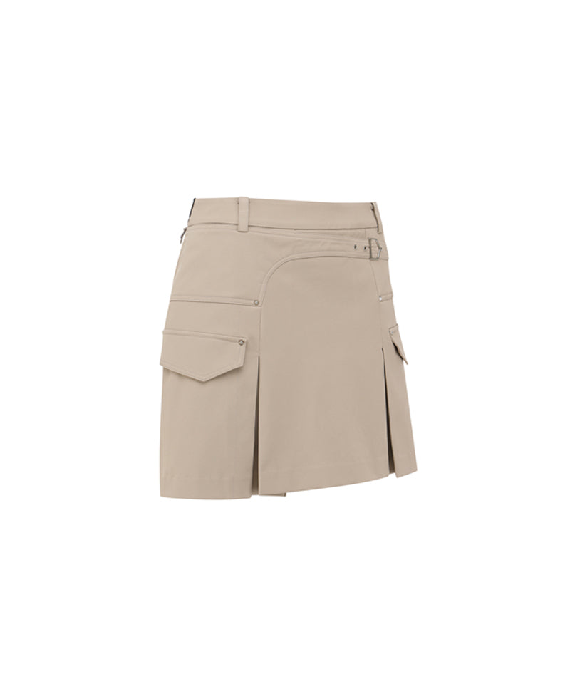 Anew Golf Women's SP Incision Skirt - Beige