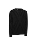 [Signature] Men's Big Logo Intarsia Pullover - Black
