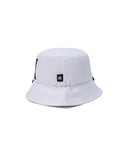 [Legacy Sale] Unisex Big Logo Applique Bucket Hat -  White