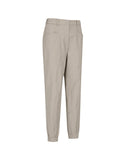 Women's Logo Embroidery Point Jogger L/PT - Light Beige