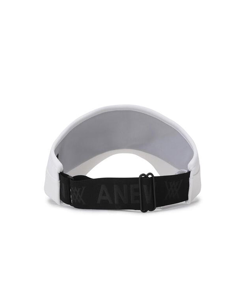 Women's Centre Visor - White