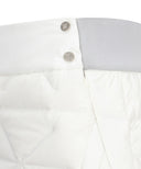 Women's Quilting Point Tube Down Skirt - Ivory