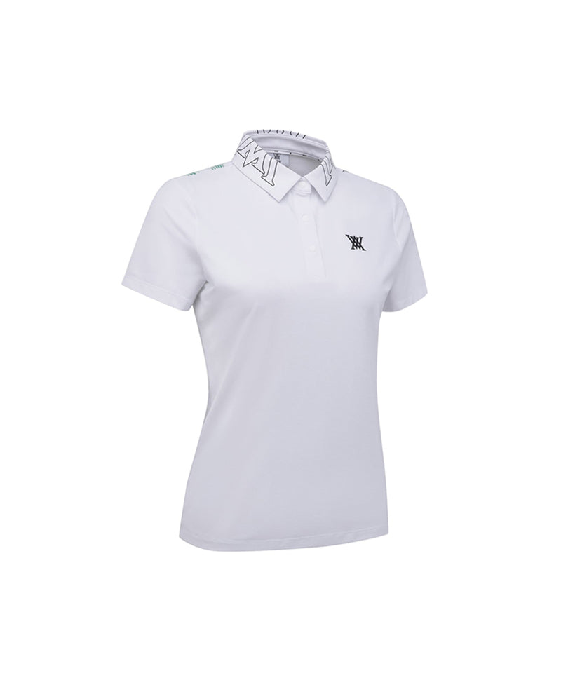 ANEW Golf Women's SM New's Signature Logo Short T-Shirt - White