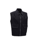 Women's Denim-Like Vest - Navy