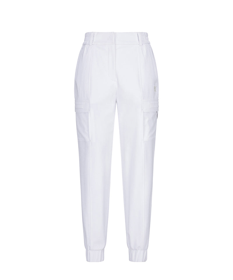 W Pocket Point Jogger  L/Pt - White