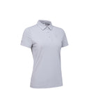 ANEW Golf Women's SM Black Finish Jacquard Short T-Shirt  - Charcoal Gray