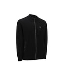 Men's Black Check Board Cardigan - Black