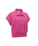 ANEW Golf Women's SM Short Sleeve Anorak Jacket - Hot Pink