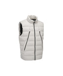 ANEW GOLF Men's Zipper Point Down Vest - Light Beige