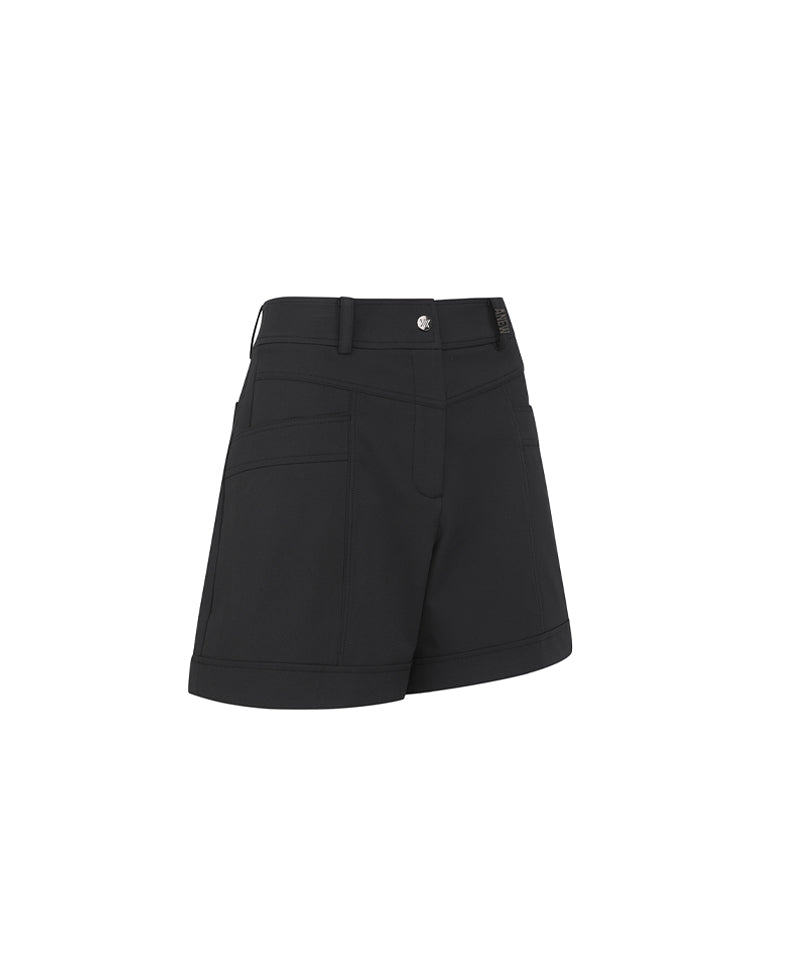 ANEW Golf Women's SM Cargo Half Pants - Black