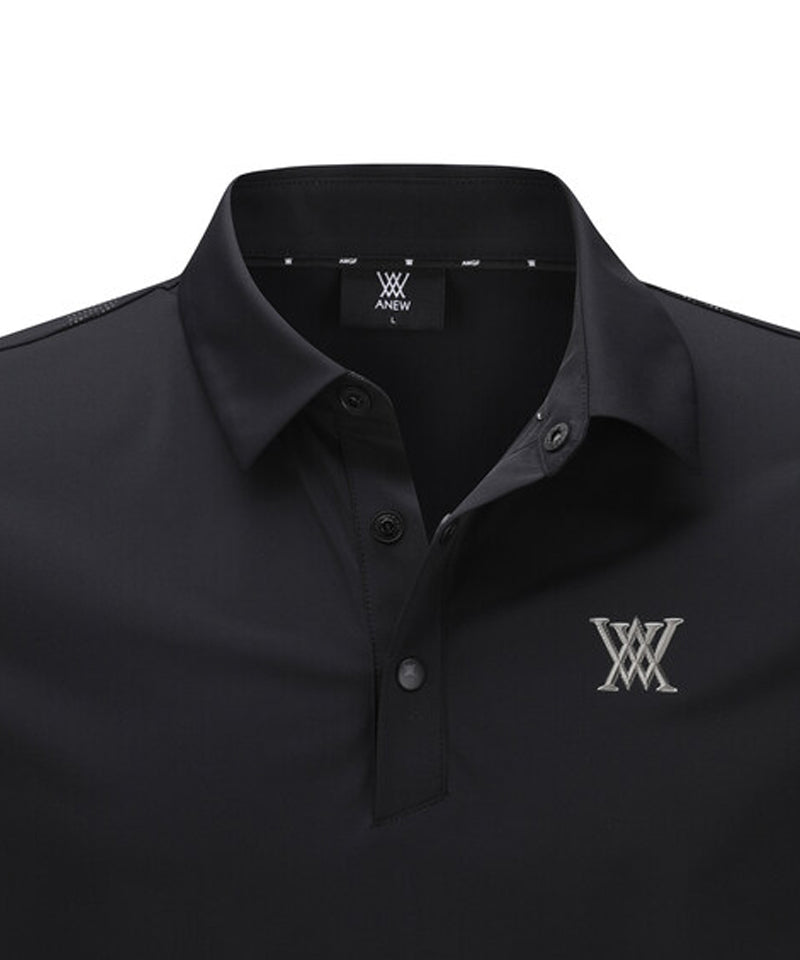 Men's Signature Logo Short T-Shirt - Black