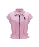 Women's Wide Fit Point Vest - Light Pink