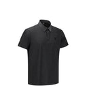 ANEW GOLF Men's SM Black Finish Short T-Shirt - Melange Gray