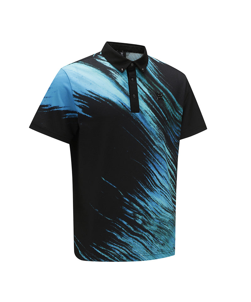 Men New Graphic T-Shirt - Black