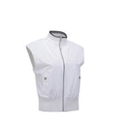 ANEW Golf Women's Sp Hybrid Knit Vest - White