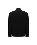 Men's Woven Hybrid Sweater Cardigan - Black