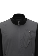 Men's Woven Hybrid Sweater Cardigan - Black