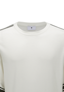 Men's Logo Sleeve Crewneck Sweater - Off White