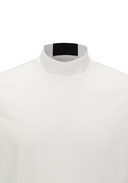 Men's Essential High Neck Baselayer - Off White