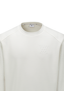 Men's Jacquard Sweatshirt - Off White