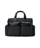 Uni Color Block Boston Bag - Black