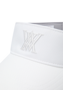 Uni Tee Holder Logo Visor - White