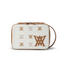 Uni Logo Stitch Square Pouch - Ivory