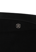 Women's Layered Wide Visor - Black