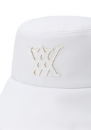 Women's Ribbon Bucket Hat - White