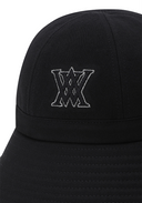 Women's Fabric Mix Bucket Hat - Black