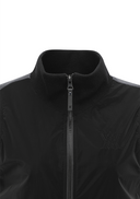 Women's Woven Hybrid Sweater Vest - Black