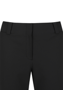 Women's Semi Boot Cut Pants - Black