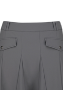 Women's Panel Flare Skirt - Dark Grey