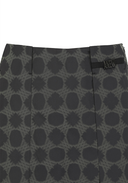 Women's Seasonal Pattern Skirt - Black