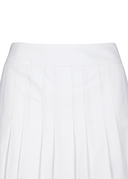 Women's Double Pleats Skirts - White