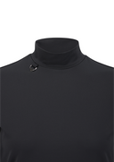 Women's Essential High Neck Baselayer - Black