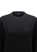 Women's Jacquard Sweatshirt - Black