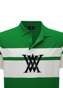Men's Abstract Color Block Sweater - Green