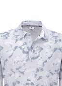 Men's Abstract Layered T-Shirt - White