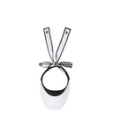 Women's Ribbon Crown Visor - Black