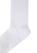 Women's Color Pop Knee Socks - White