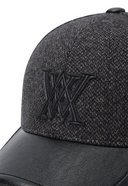 Uni Fabric Mix Earband Cap - Dark Grey